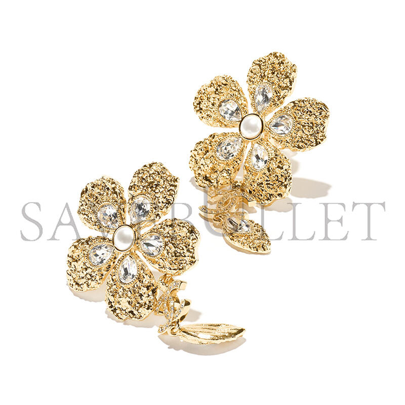 CHANEL CLIP-ON PENDANT EARRINGS ABG935